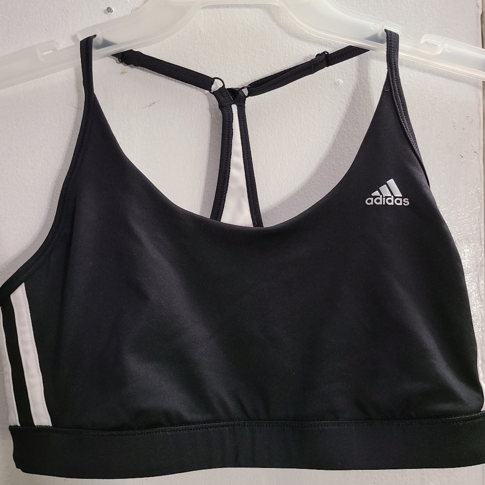 Adidas sports bra reversible